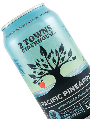 2 Towns Ciderhouse “Pacific Pineapple” Cider 12oz Can - Corvalis, OR