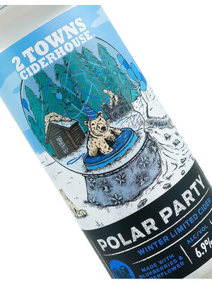 2 Towns Ciderhouse "Polar Party" Winter Limited Cider 16oz Can - Corvallis, OR