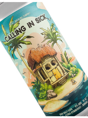 8 Bit Brewing "Calling In Sick" DDH Hazy DIPA 16oz Can - Murietta, CA