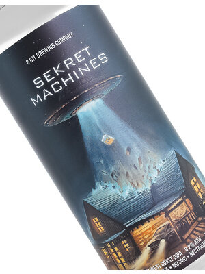8 Bit Brewing "Sekret Machines" DDH West Coast DIPA 16oz Can - Murietta, CA