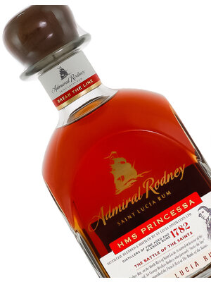 Admiral Rodney "HMS Princessa" Saint Lucia Rum 750ml