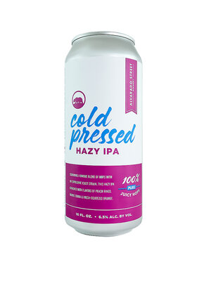 Alvarado Street Brewery "Cold Pressed" Hazy IPA 16oz Can - Salinas, CA