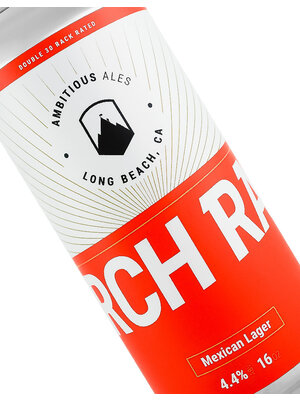 Ambitious Ales "Porch Rack" Mexican Lager 16oz Can - Long Beach, CA