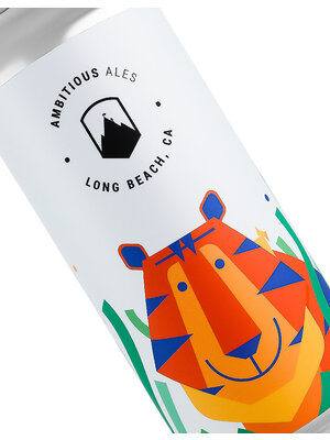 Ambitious Ales "Tiger Den" West Coast IPA 16oz Can - Long Beach, CA