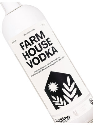 Anytime Spirits "Farm House" Vodka, Maryland