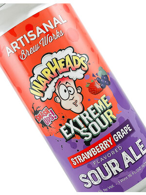 Artisanal Brew Works "Warheads" Strawberry Grape Extreme Sour Ale 16oz Can - Saratoga Springs, NY