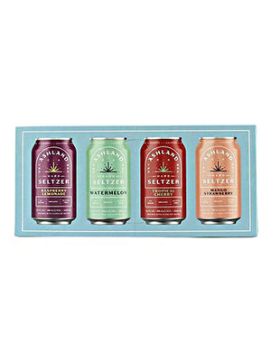 Ashland Hard Seltzer "Blue Variety" 12 Pack - Raspberry Lemonade, Tropical Cherry, Watermelon, Mango Strawberry 12oz Cans - San Diego, CA