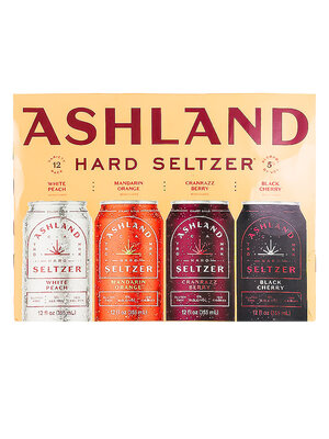 Ashland Seltzer "Orange-Variety" 12 pack  White Peach, Mandarin Orange, Cranrazz Berry, and Black Cherry12oz Cans - San Diego, CA