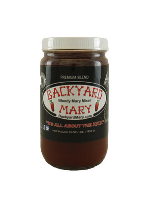 Backyard Mary "Happy Spicy" Medium Hot Bloody Mary Mixer 32oz Jar