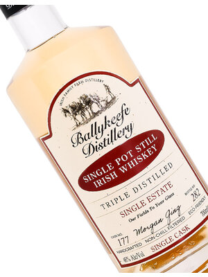 Ballykeefe Distillery Single Estate Single Pot Still Irish Whiskey Triple Distilled 700ml
