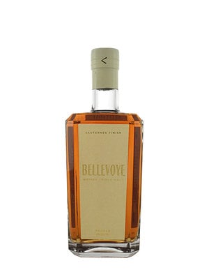 Bellevoye "White Label" French Whisky Triple Malt Sauternes Finish 700ml Bottle
