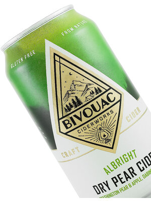 Bivouac Ciderworks "Albright" Dry Pear Cider 12oz Can - San Diego, CA