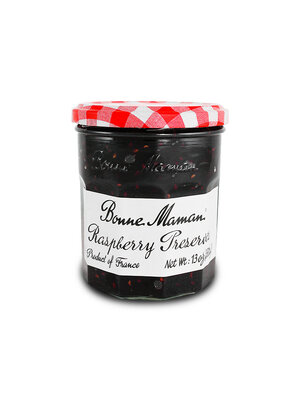 Bonne Maman Raspberry Preserves 13oz Jar, France