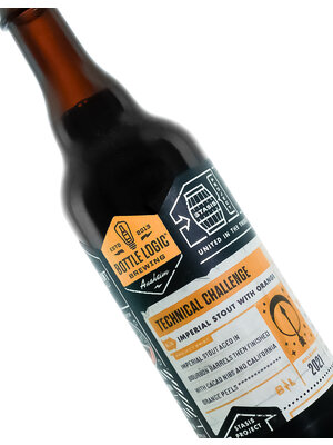Bottle Logic Brewing/Claremont Ales"Technical Challenge" BBA Stout w/ Oranges 500ml bottles-Anaheim, CA