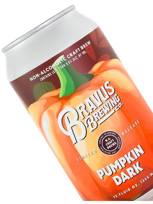 Bravus Brewing "Pumpkin Dark" Non-Alcoholic Limited Release 12oz Can - Anaheim, CA