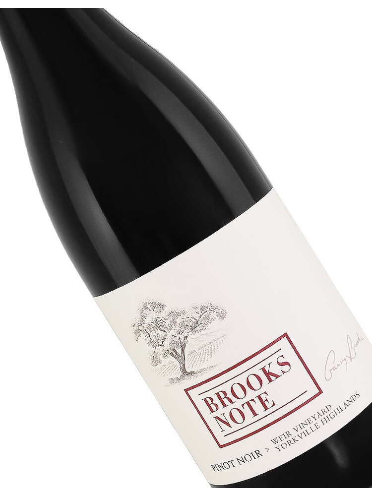 Brooks Note 2022 Pinot Noir, Weir Vineyard, Yorkville Highlands