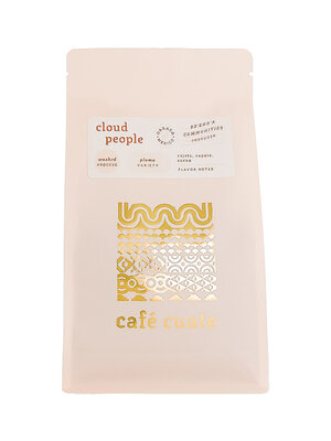 Cafe Cuate "Cloud People" Pluma Variety/Be'ena'a Communities Whole Coffee Beans 8.8oz Bag, Oaxaca, Mexico Roasted In Long Beach, California