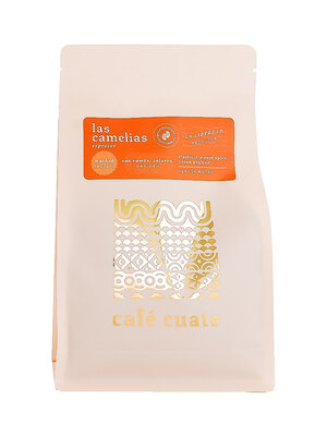 Cafe Cuate "Las Camelias" San Ramon Caturra Variety Whole Espresso Beans 8.8oz Bag, Guatemala, Roasted In Long Beach, California
