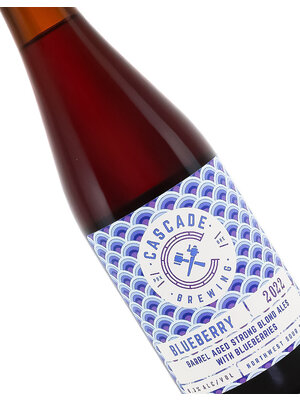 Cascade Brewing "Blueberry 2022" Barrel Aged Strong Blonde Ales 500ml Bottle - Portland, OR