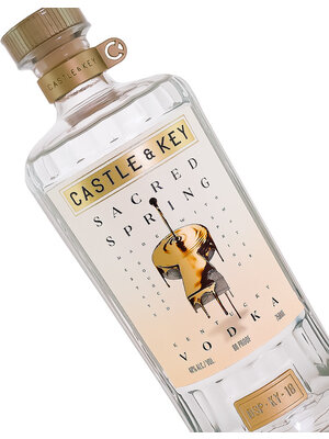 Castle & Key "Sacred Spring" Vodka, Frankfort, Kentucky