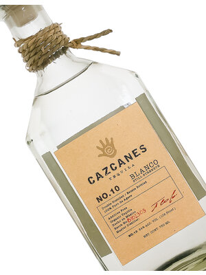 Cazcanes "No. 10" Tequila Blanco Still Strength Double Distilled Estate Bottled