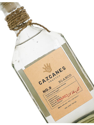 Cazcanes "No. 9" Tequila Blanco Double Distilled Estate Bottled