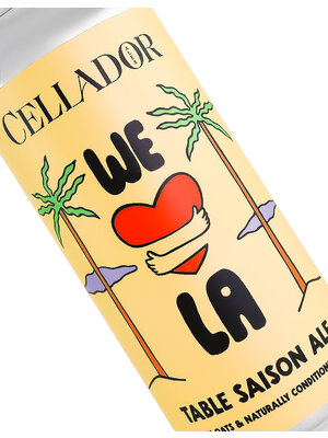 Cellador Ales "We Love LA" Table Saison Ale 16oz Can - Torrance, CA