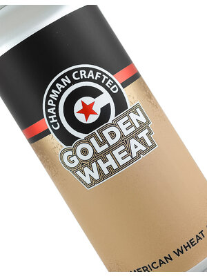 Chapman Crafted "Golden Wheat" American Wheat Ale 16oz Can -Orange, CA