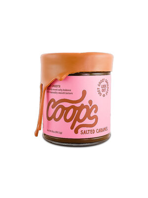 Coop's "Salted Caramel" Sauce 10oz Jar, Boston, Massachusetts
