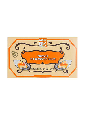 Da Morgada Mussels In Escabeche Sauce 3.9oz Tin, Spain
