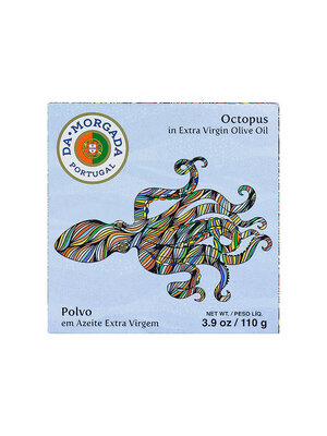 Da Morgada Octopus In Extra Virgin Olive Oil 3.9oz Tin, Portugal