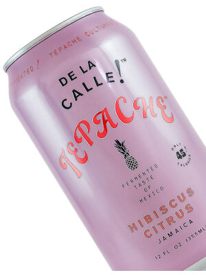 De La Calle! Tepache "Hibiscus Citrus Jamaica" Non Alcoholic 12oz can - Los Angeles, CA
