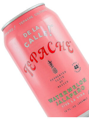 De La Calle! Tepache "Watermelon Jalapeno Viva La Vida" Non Alcoholic 12oz can - Los Angeles, CA
