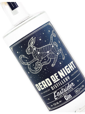 Dead Of Night Distillery "Eastsider Gin" A New American Style Gin, Los Angeles, California