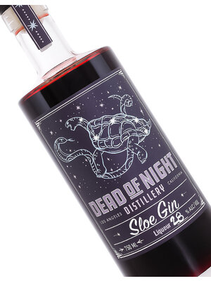Dead Of Night Distillery Sloe Gin, Los Angeles, California