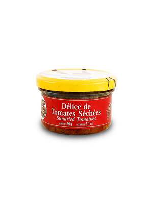 Delices du Luberon Delice de Tomates Sechees Sundried Tomatoes 3.1oz Jar, France