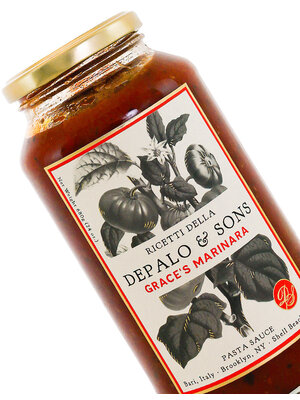 DePalo & Sons "Grace's Marinara" Pasta Sauce 24oz Jar, Brooklyn, New York