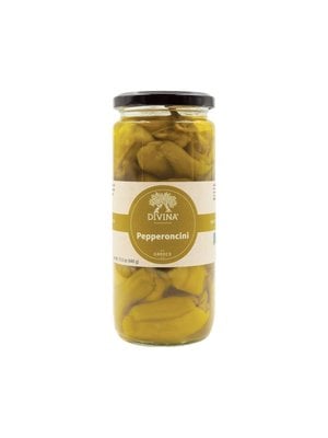 Divina Pepperoncini 15.5oz Jar, Sicily