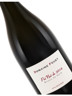 Domaine Fouet 2016 Blanc De Noir "Pet 'Nat" Sparkling Wine, Loire Valley France