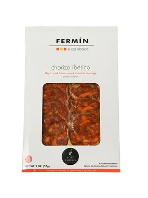 Fermin Chorizo Iberico Iberico Pork Dry Cured Chorizo Sausage 2oz Package, Spain