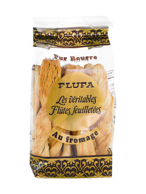 Flufa Flutes Feuilletees Au Fromage Pastry Twists 4.5oz, Switzerland