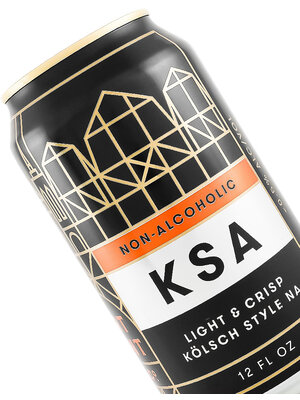 Fort Point Beer "KSA" Non-Alcoholic Kolsch Style 12oz Can - San Francisco, CA