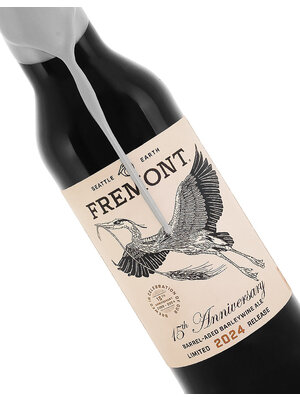Fremont Brewing "15th Anniversary" Barrel-Aged Barleywine Ale 2024 Release 22oz Bottle - Seattle, WA
