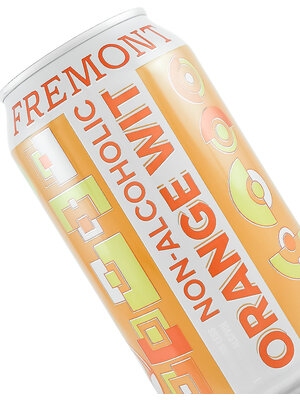 Fremont Brewing "Orange Wit" Non-Alcoholic 12oz Can - Seattle, WA