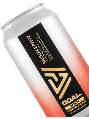 Goal. Brewing "Saison Spritz" Farmhouse Ale 12oz Can - San Diego, CA