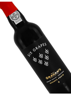 Graham's "Six Grapes" Reserve Porto, Portugal Half Bottle