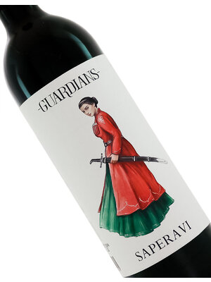Guardians 2023 Saperavi, Kakheti Dry Red Wine, Georgia