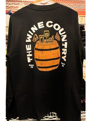 Heavy Weight Provision Barrel Black Pocket Long Sleeve Shirt S-M-L-XL-2XL