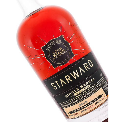 Starward Single Barrel Single Malt Long Beach Bartender Guild Barrel Pick Australian Whisky Starward Single Barrel Single Malt Long Beach Bartender Guild Barrel Pick Australian Whisky