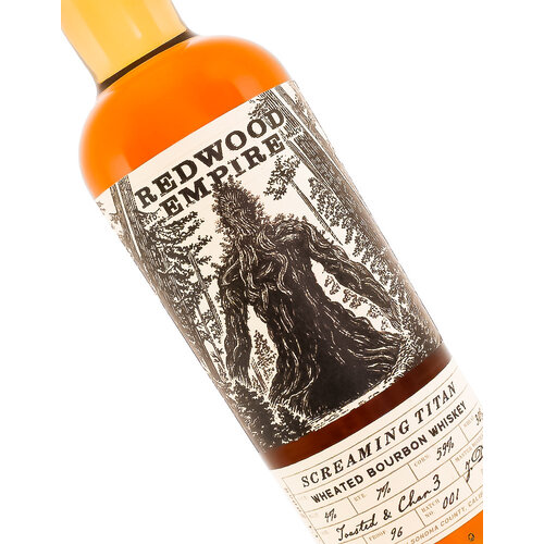 Redwood Empire "Screaming Titan" Wheated Bourbon Whiskey, Sonoma County, California Redwood Empire "Screaming Titan" Wheated Bourbon Whiskey, Sonoma County, California